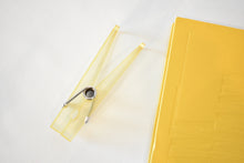 Load image into Gallery viewer, MCM Pale Yellow Oversized Acrylic Clothespin