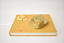 Load image into Gallery viewer, Brass Cowboy Hat