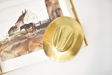 Load image into Gallery viewer, Brass Cowboy Hat