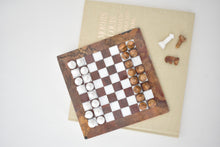 Load image into Gallery viewer, Onyx and Marble Chess Set