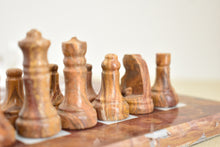 Load image into Gallery viewer, Onyx and Marble Chess Set