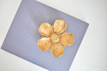 Load image into Gallery viewer, Brass "Party Flower" Ashtray Set and Sculpture
