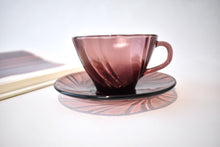 Load image into Gallery viewer, Plum Party of Six Cup and Saucer Set