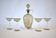 Load image into Gallery viewer, Neutral Nude Bimini Decanter and Glassware Set