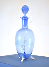 Load image into Gallery viewer, Bimini Brilliant Blue Dancing Nude Decanter and Glassware Set