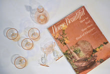 Load image into Gallery viewer, Bimini Peach Mermaid Decanter and Glasses Set