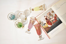 Load image into Gallery viewer, Arte Italica for Neiman Marcus Multi-Colored 24 Karat Gold Glasses, Party of Six