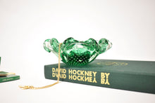Load image into Gallery viewer, Green Murano Bullicante Bowl
