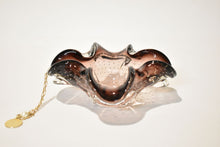 Load image into Gallery viewer, Plum Ombre Murano Bullicante Bowl