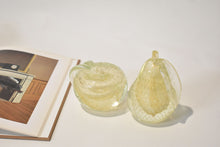 Load image into Gallery viewer, Murano Apple and Pear Bullicante Bookends