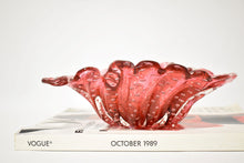 Load image into Gallery viewer, Pink Murano Swirl Bowl