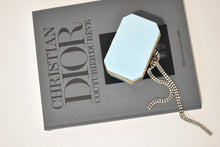 Load image into Gallery viewer, Blue Opaline Box with Gilded Trim