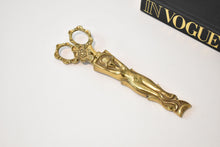 Load image into Gallery viewer, Brass Art Nouveau Figural Desk Set