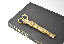 Load image into Gallery viewer, Brass Art Nouveau Figural Desk Set