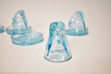 Load image into Gallery viewer, Bottoms up! Blue Naughty Shot Glass and Coaster Sets, Party of Four