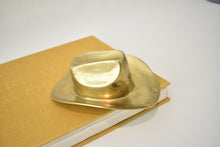 Load image into Gallery viewer, Brass Cowboy Hat
