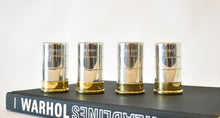 Load image into Gallery viewer, &quot;BIG SHOT&quot; Bullet Casing Shot Glass Set, Party of Four
