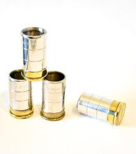 Load image into Gallery viewer, &quot;BIG SHOT&quot; Bullet Casing Shot Glass Set, Party of Four
