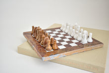 Load image into Gallery viewer, Onyx and Marble Chess Set
