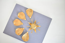 Load image into Gallery viewer, Brass &quot;Party Flower&quot; Ashtray Set and Sculpture
