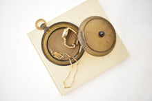 Load image into Gallery viewer, Pocket Watch Shaped Lidded Glass Box
