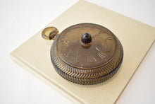 Load image into Gallery viewer, Pocket Watch Shaped Lidded Glass Box
