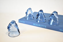 Load image into Gallery viewer, Bottoms Up! Blue Shot Glasses, Party of Four
