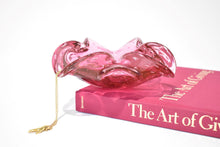 Load image into Gallery viewer, Pink Murano Bullicante Bowl
