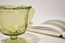 Load image into Gallery viewer, Green Glass Stasher with Seahorse Handles
