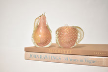 Load image into Gallery viewer, Rosegold Murano Apple and Pear Bullicante Bookends
