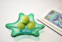 Load image into Gallery viewer, Green and Blue Murano Ombre Bowl
