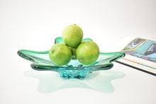 Load image into Gallery viewer, Green and Blue Murano Ombre Bowl
