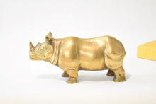 Load image into Gallery viewer, Solid Brass Rhino
