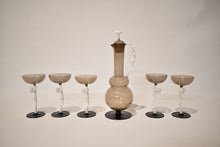 Load image into Gallery viewer, Nutmeg Bimini Glass Nudes Decanter and Glassware Set
