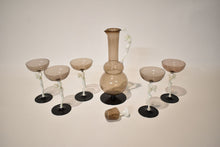 Load image into Gallery viewer, Nutmeg Bimini Glass Nudes Decanter and Glassware Set
