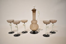 Load image into Gallery viewer, Nutmeg Bimini Glass Nudes Decanter and Glassware Set
