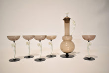 Load image into Gallery viewer, Nutmeg Bimini Glass Nudes Decanter and Glassware Set
